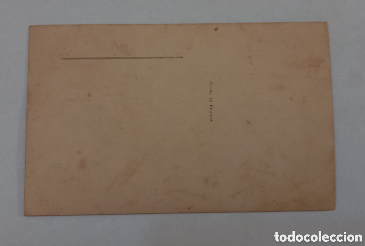 Postales: Antigua postal rom&aacute;ntica francesa - Foto 2