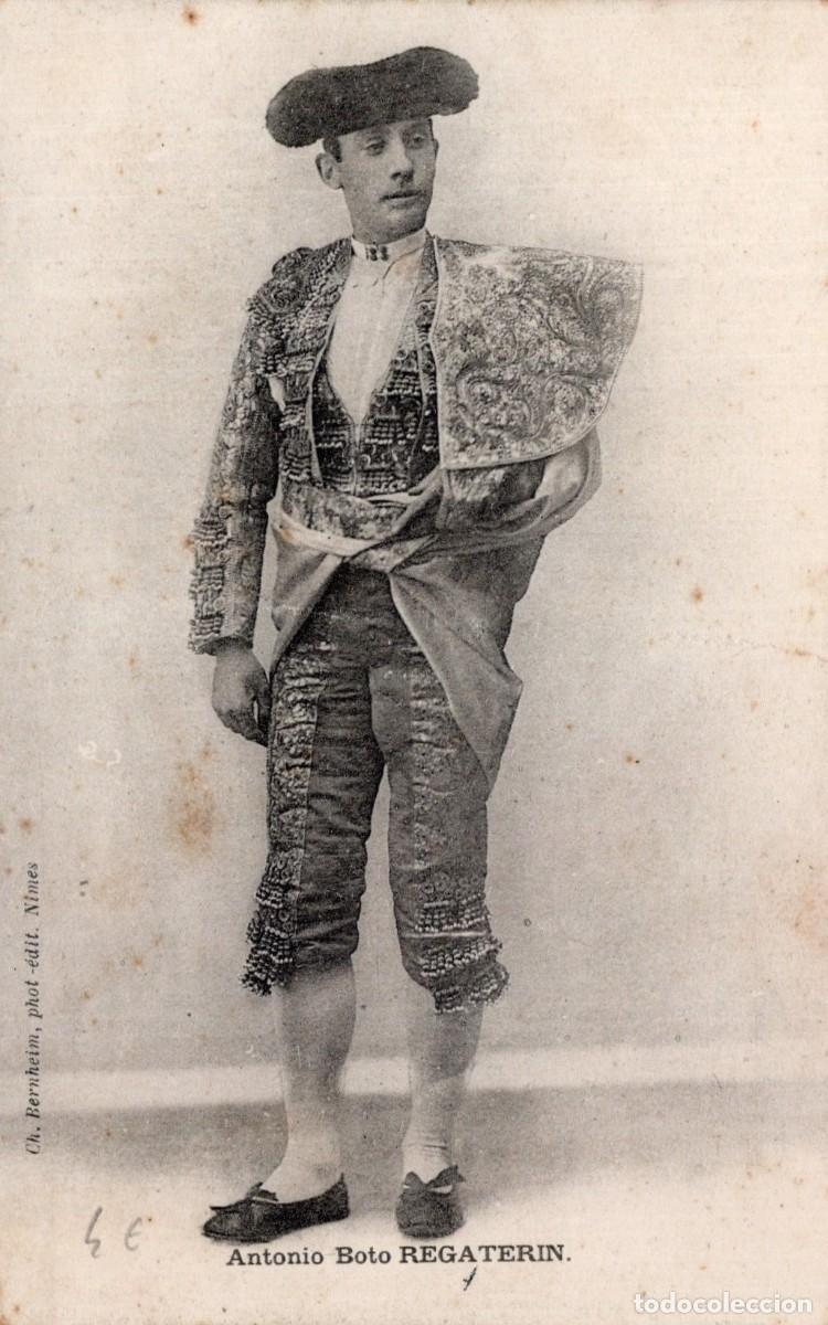 Postkarten: TORERO. ANTONIO BOTO REGATERIN