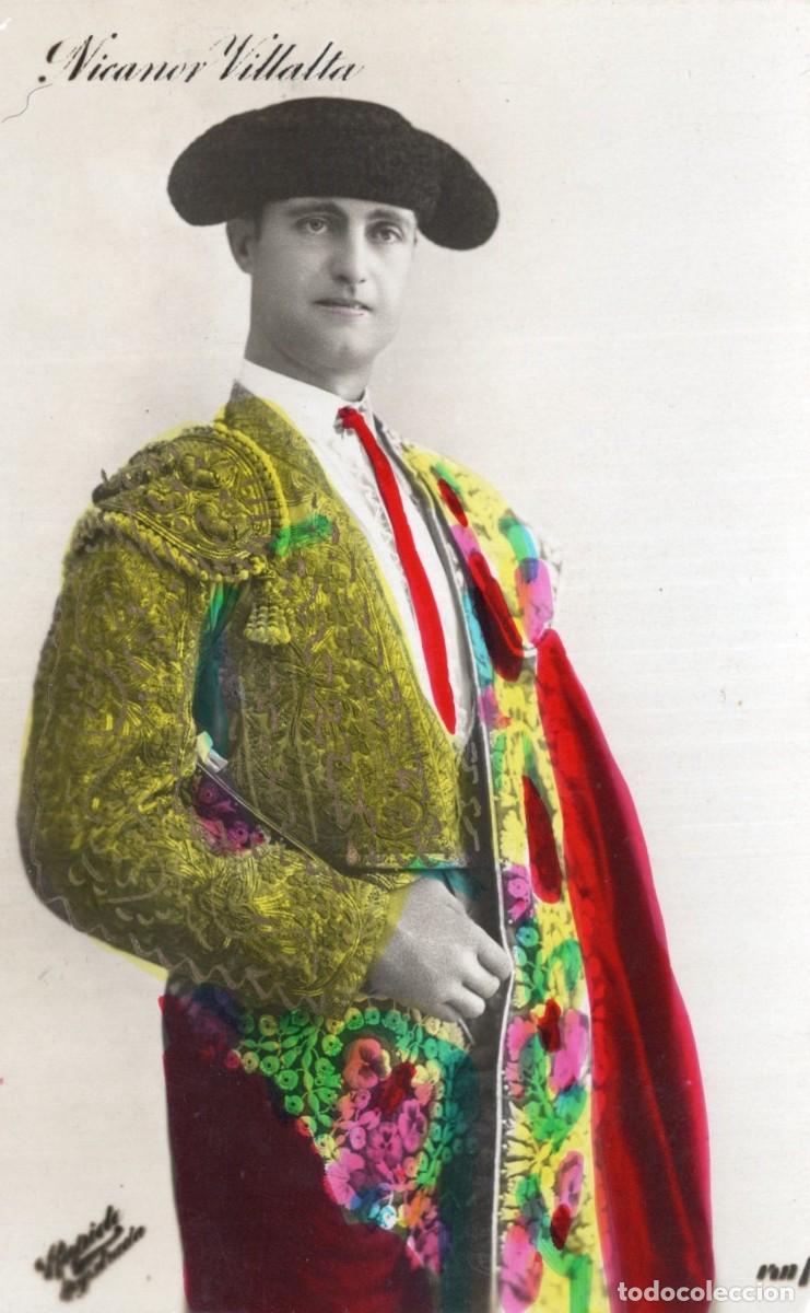 Postkarten: TORERO. NICANOR VILLALTA. 1932