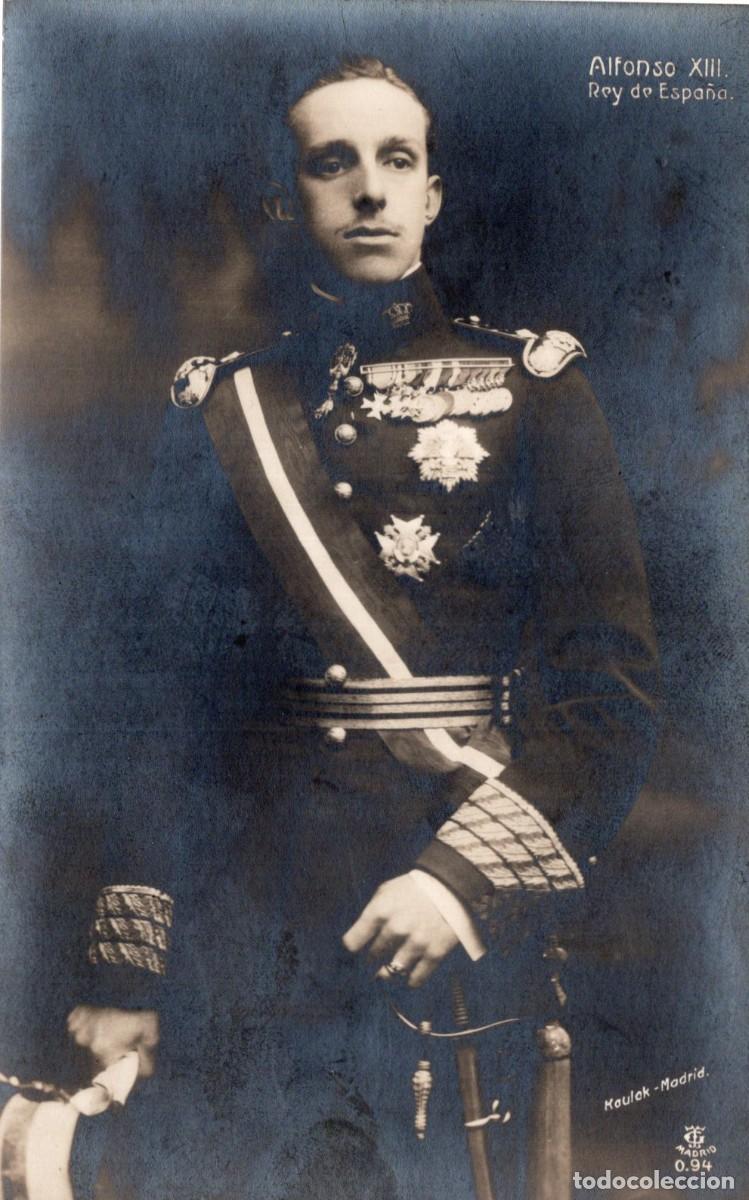 Postales: ALFONSO XIII REY DE ESPA&Ntilde;A - Foto 1