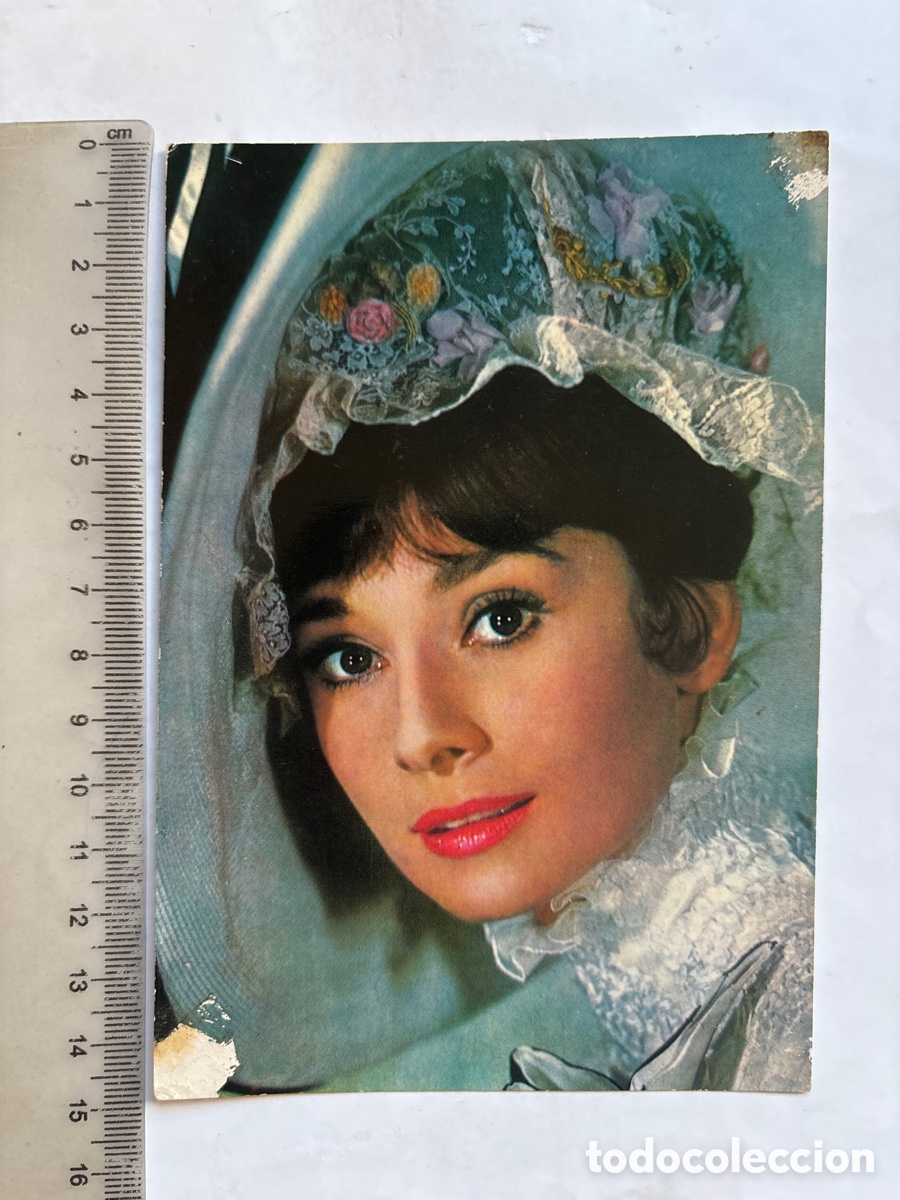 Postales: POSTAL. HAWDREY HEPBURN. POSTALES&hellip; BERGAS. - Foto 1