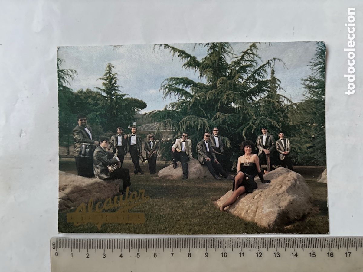 Cartoline: POSTAL. ORQUESTA ALCAUFAR. ORQUESTRA DE BALL.
