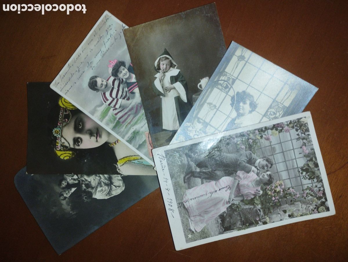 Cartoline: Seis Postales de los a&ntilde;os 20, diferentes temas
