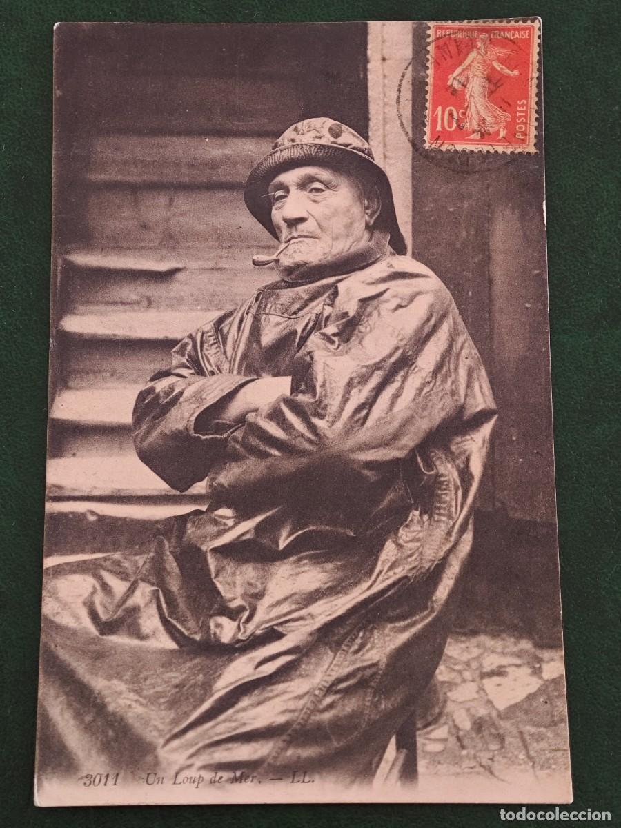 Postais: Postal circulada de Francia
