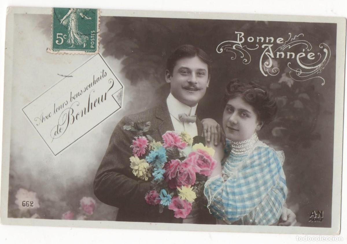 Postais: Postal francesa principios del XX- circulada-