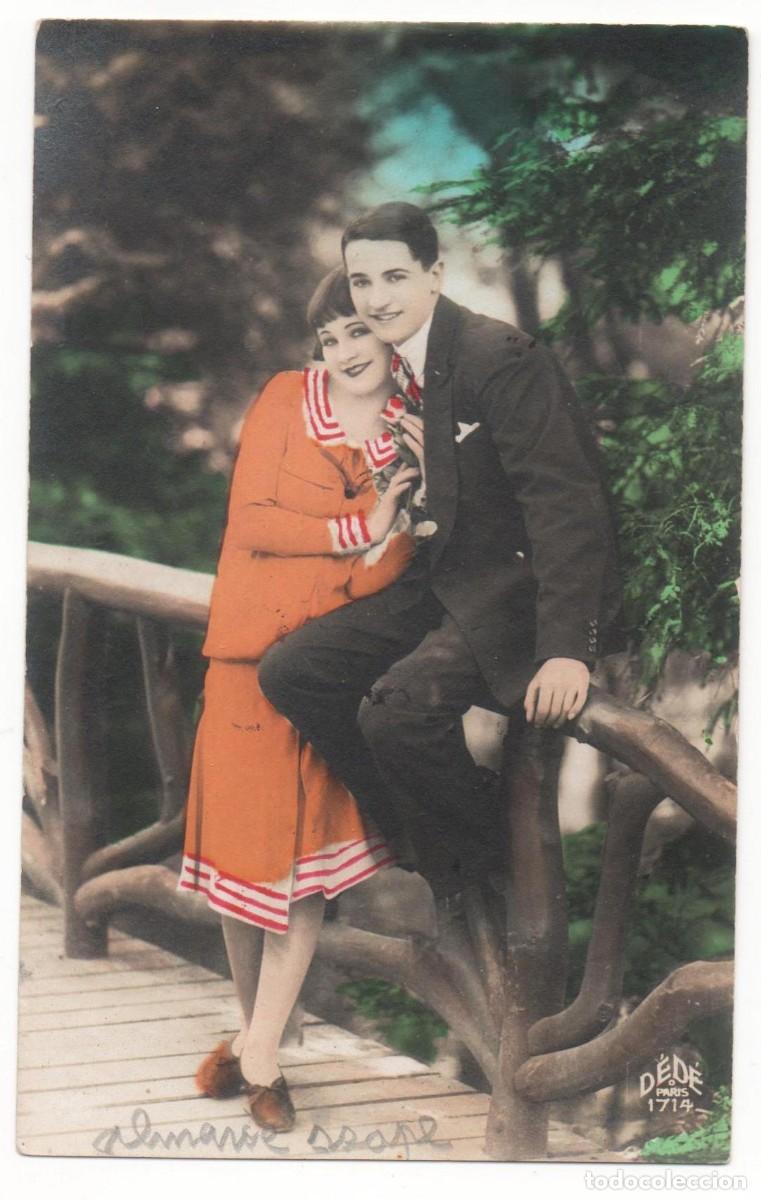 Postales: Postal francesa A&Ntilde;OS 30- Escrita-