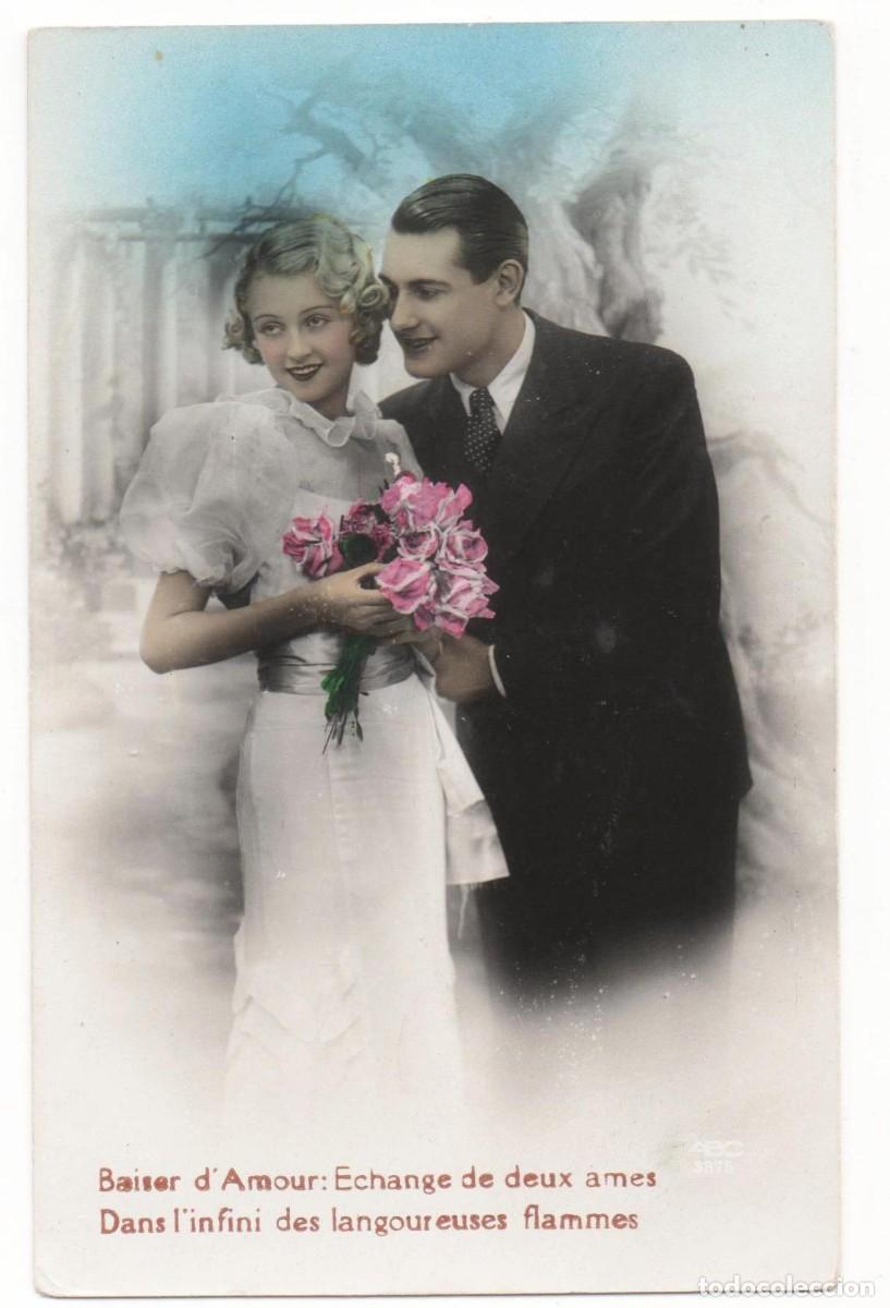 Postales: Postal francesa A&Ntilde;OS 30- Escrita-