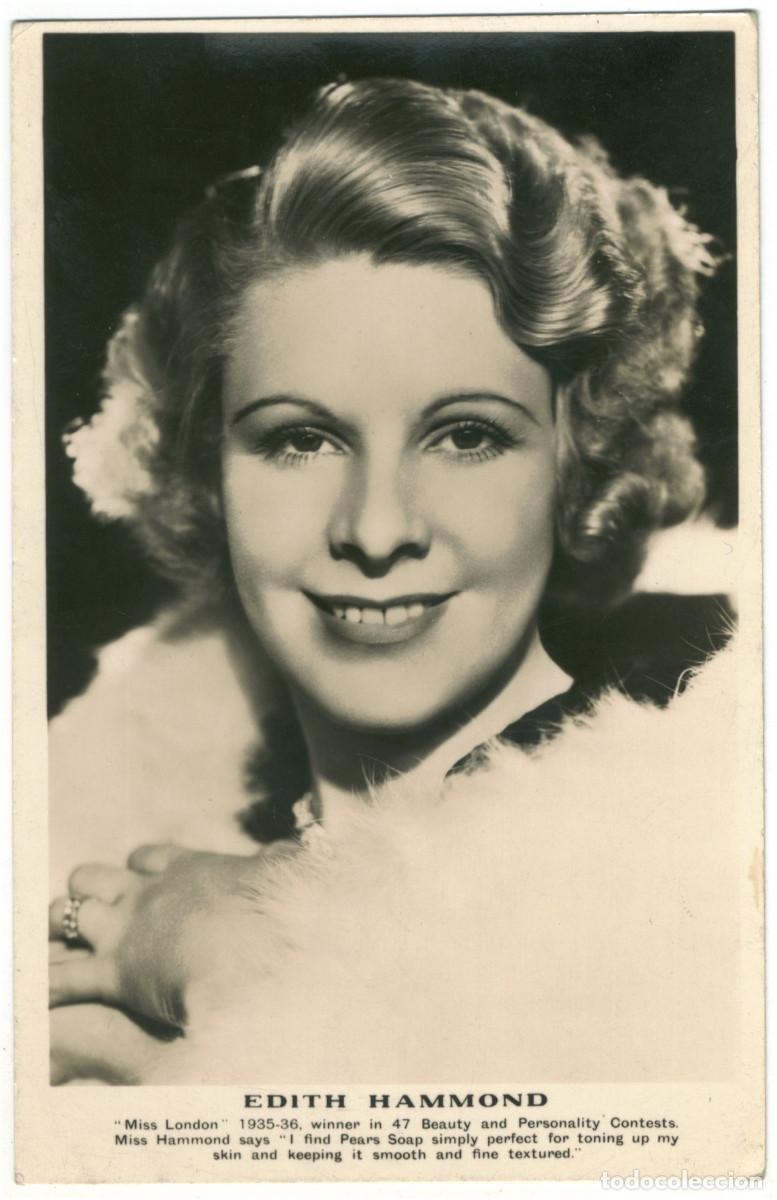 Postales: Edith Hammond [ganadora Beauty and Personality Contest 1935]