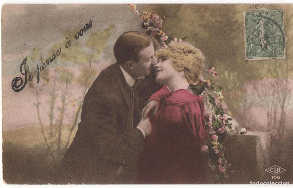 Postales: Postal francesa principios de siglo XX- circulada-