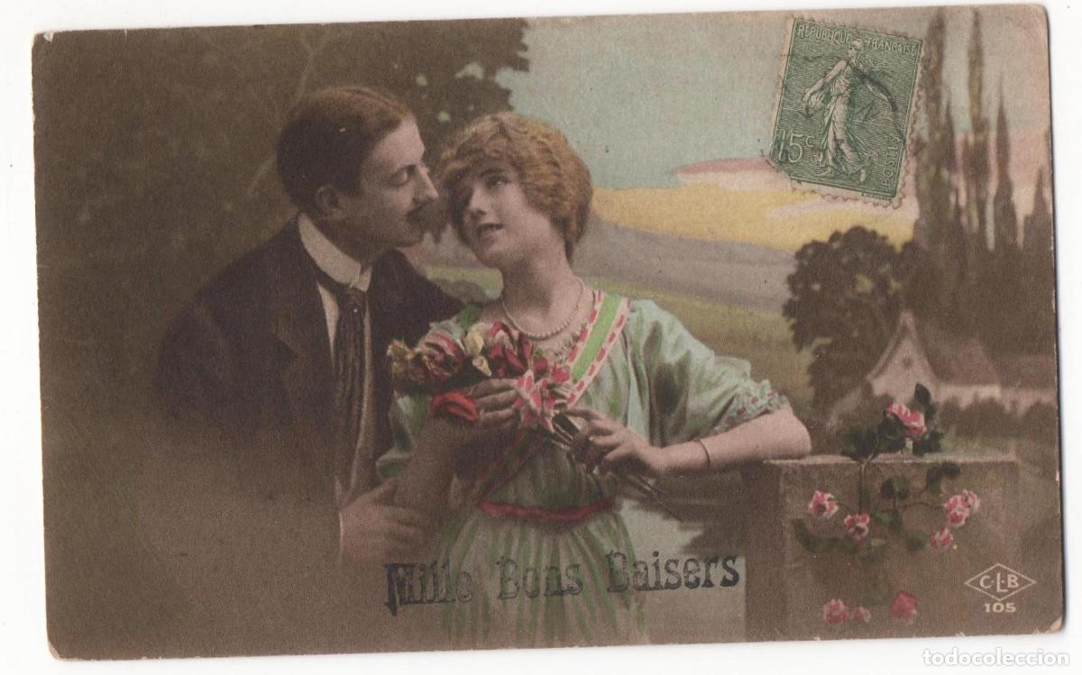 Postales: Postal francesa principios de siglo XX- circulada-