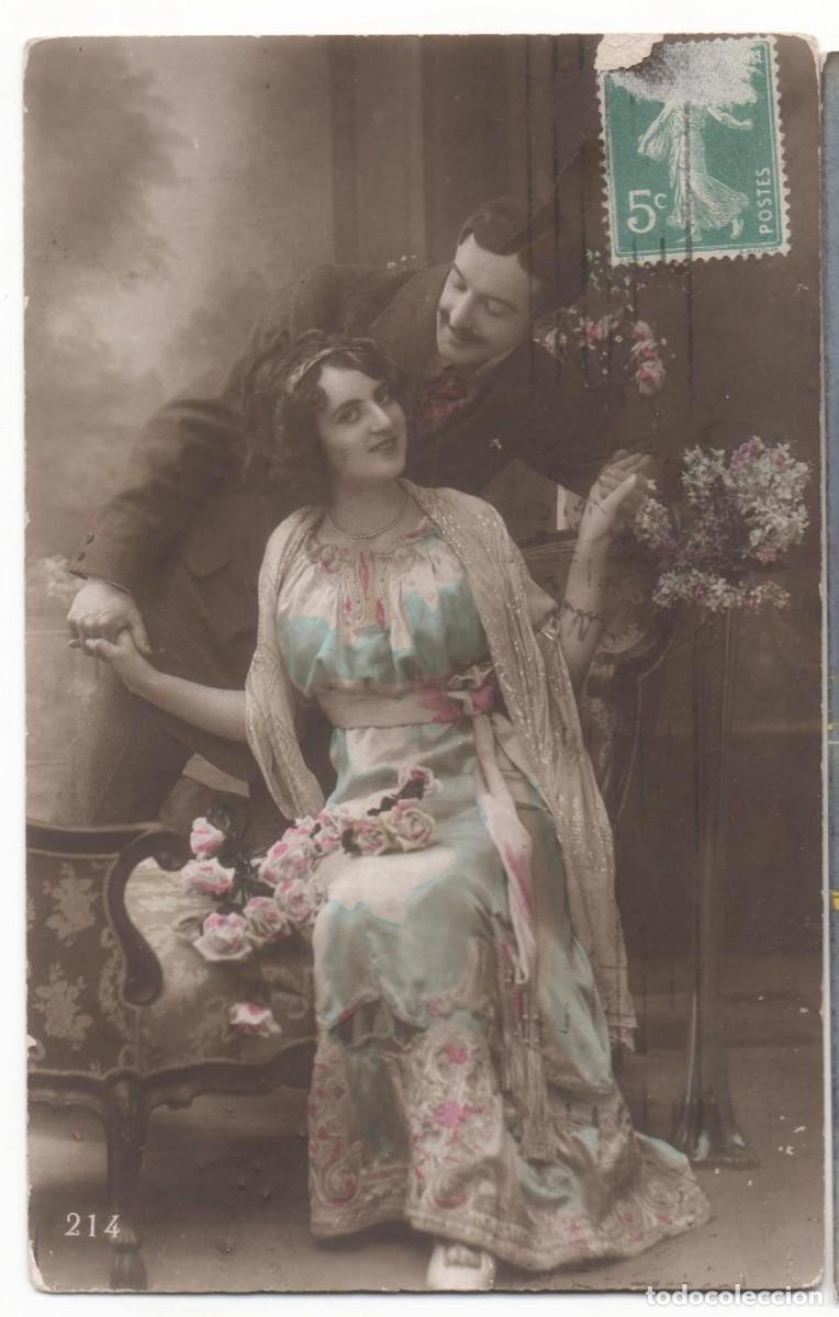 Postales: Postal francesa principios de siglo XX- circulada-