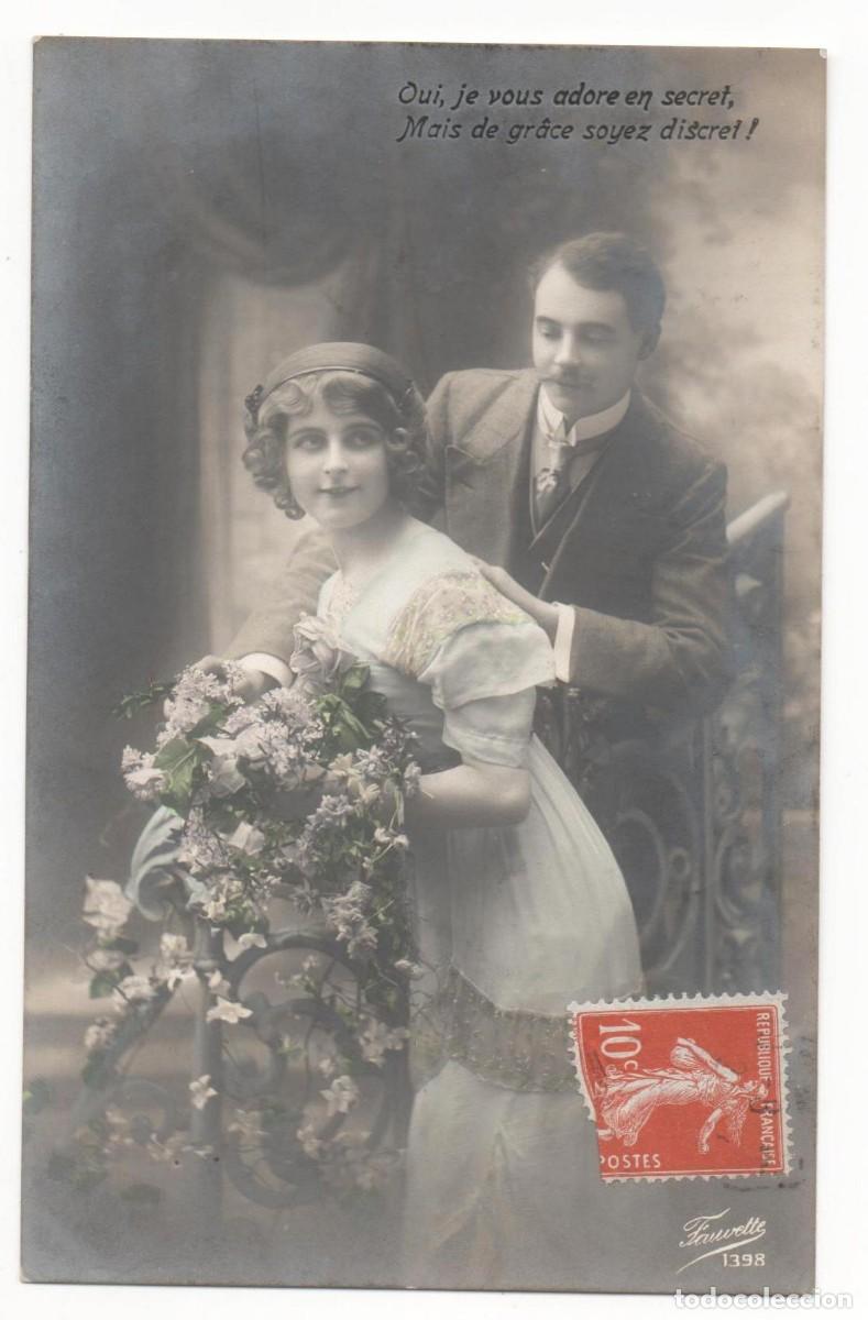 Postais: Postal francesa principios de siglo XX- circulada-