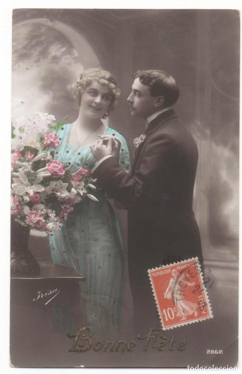 Postais: Postal francesa principios de siglo XX- circulada-