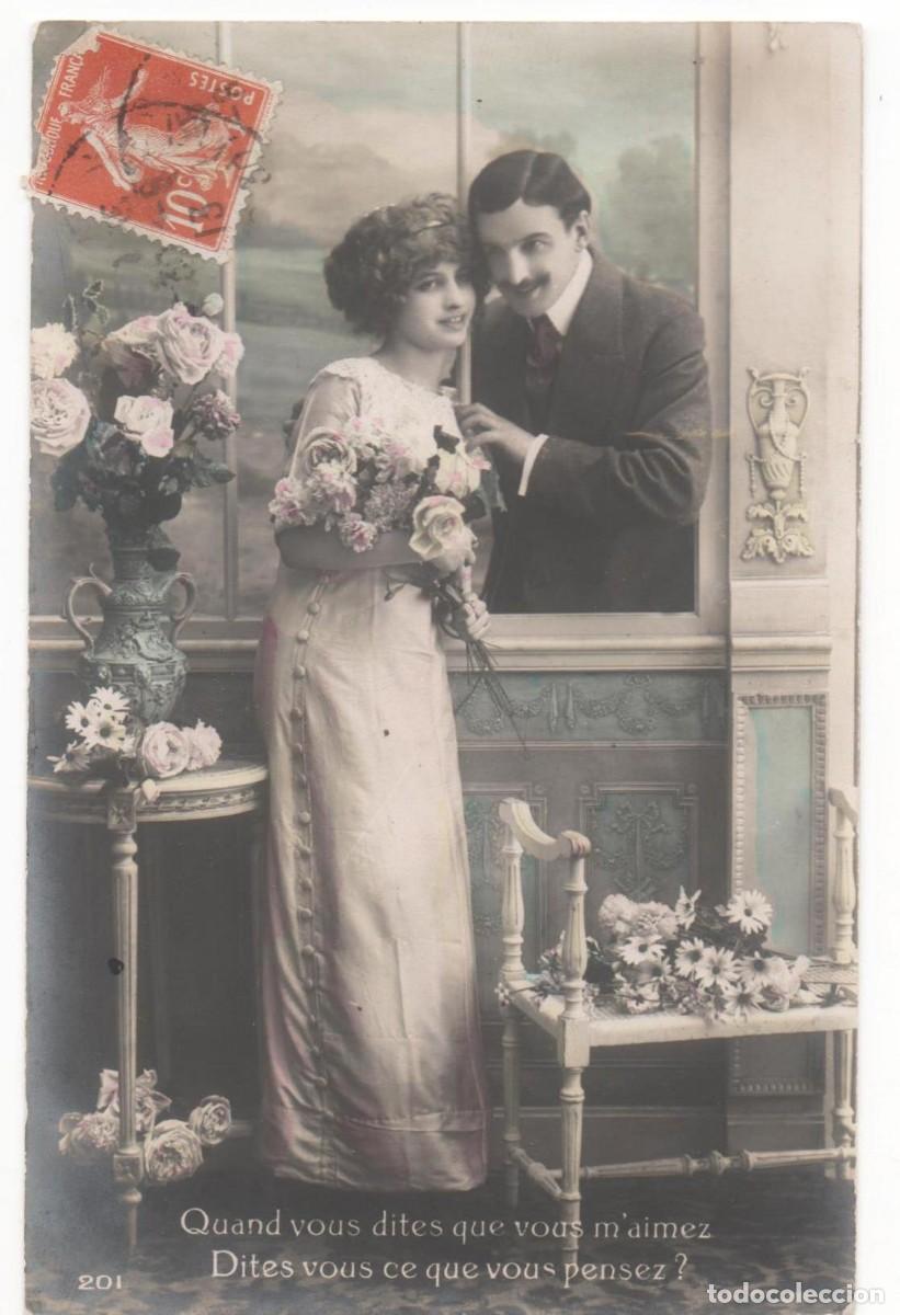 Postais: Postal francesa principios de siglo XX- circulada-