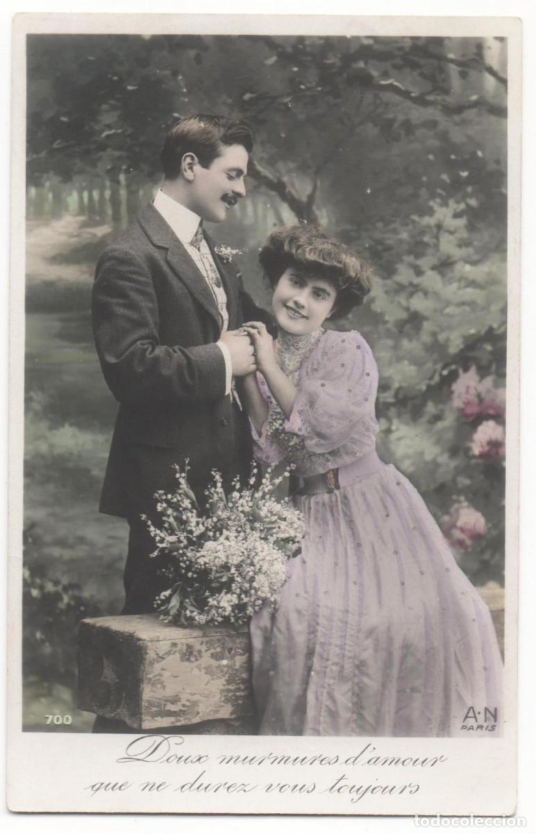 Cartoline: Postal francesa principios de siglo XX- circulada-