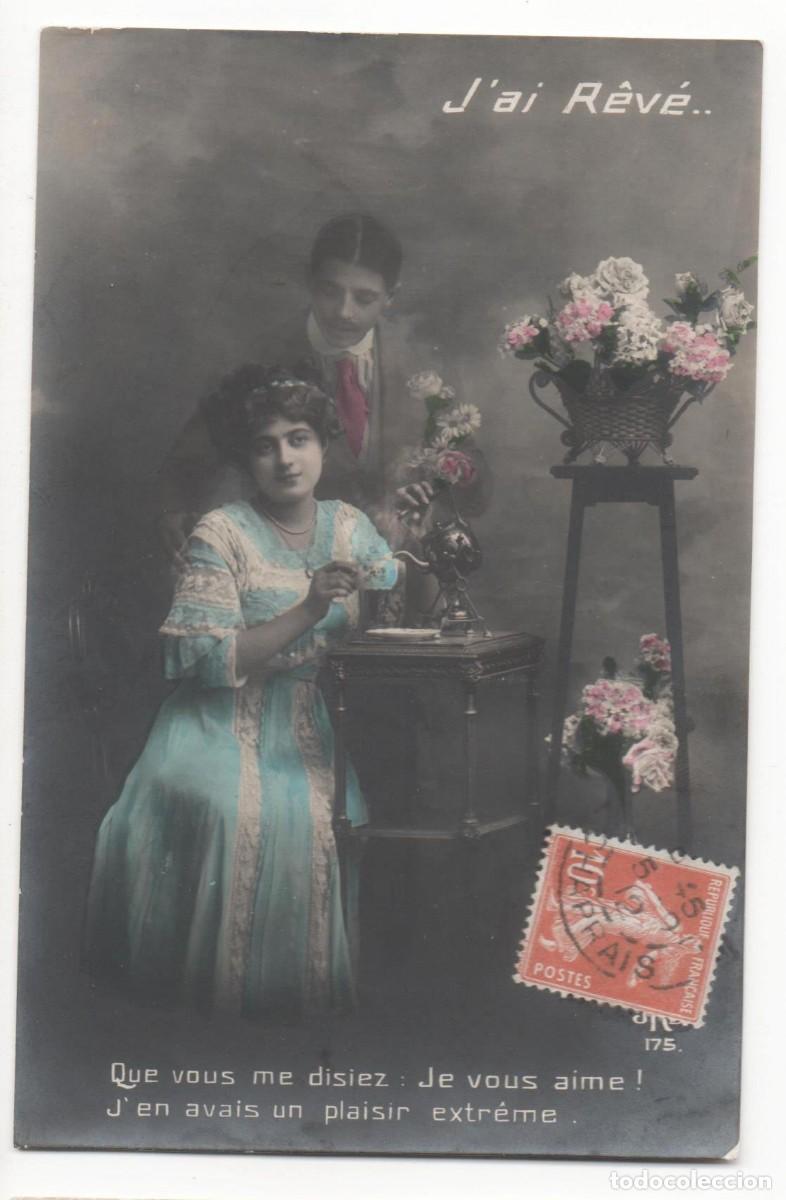 Cartoline: Postal francesa principios de siglo XX- circulada-