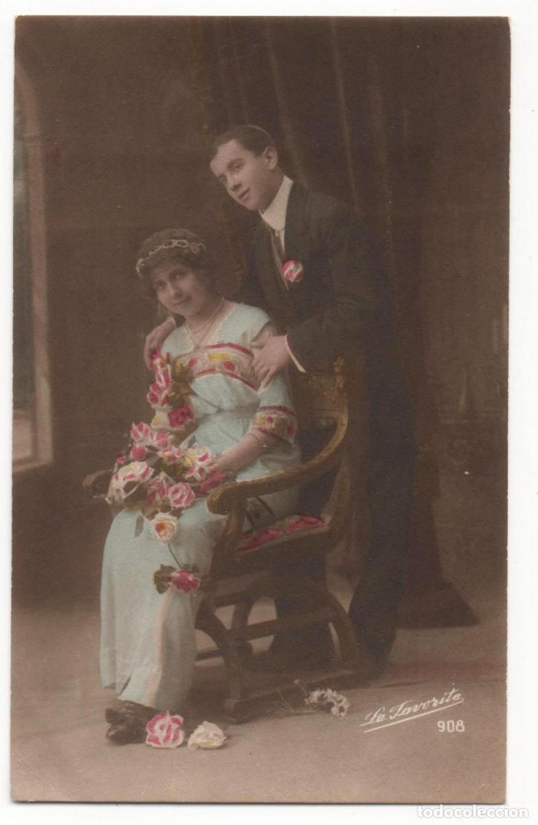 Cartoline: Postal francesa principios de siglo XX- Escrita-