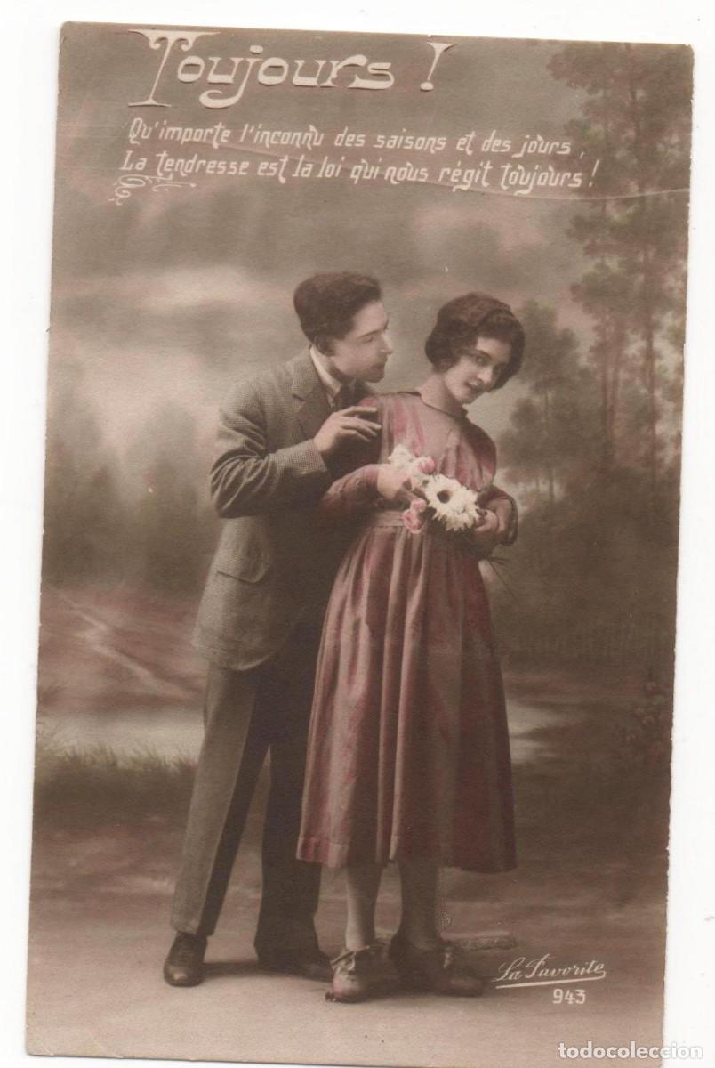 Cartoline: Postal francesa principios de siglo XX- Escrita-