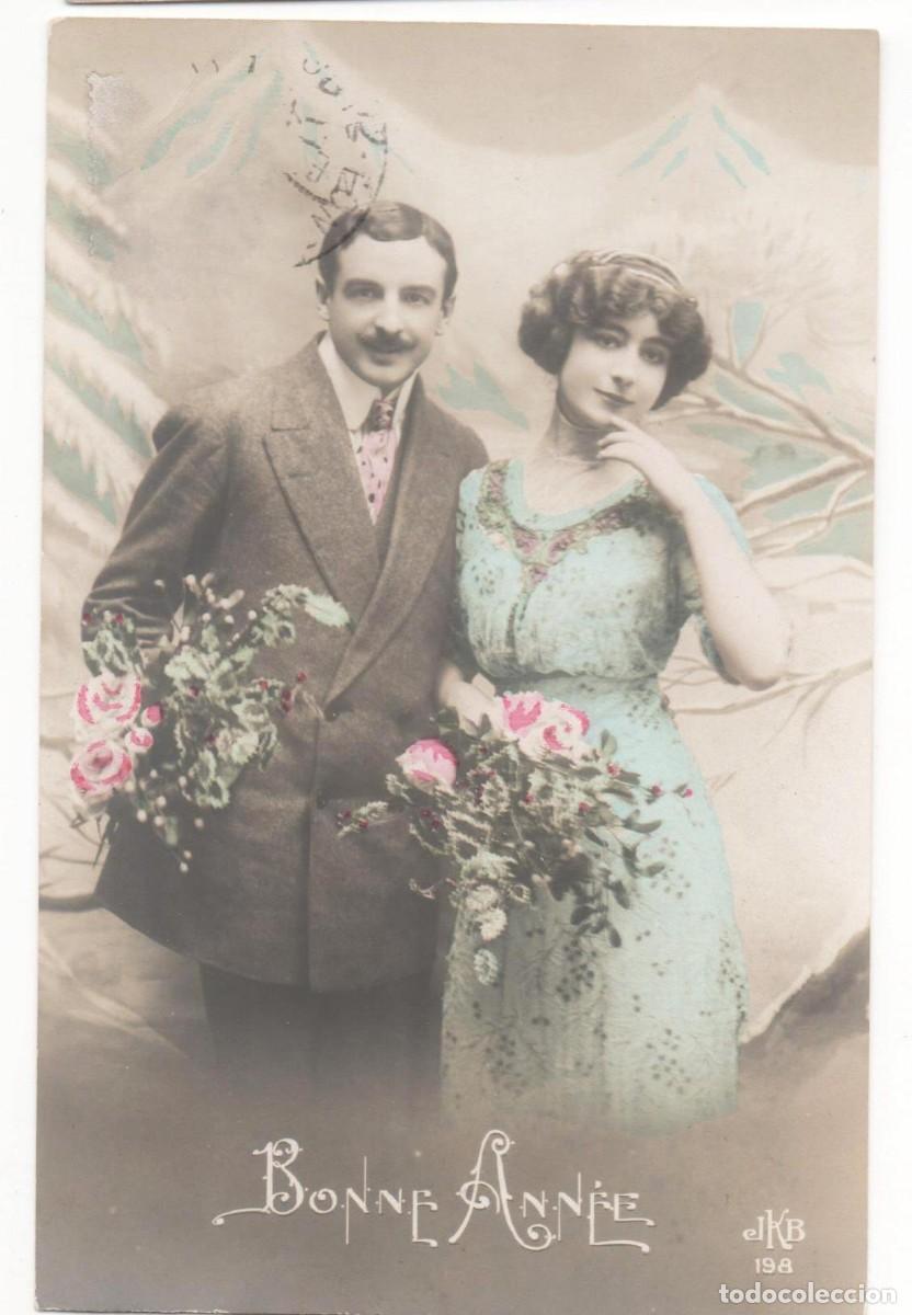 Cartoline: Postal francesa principios de siglo XX- Escrita-