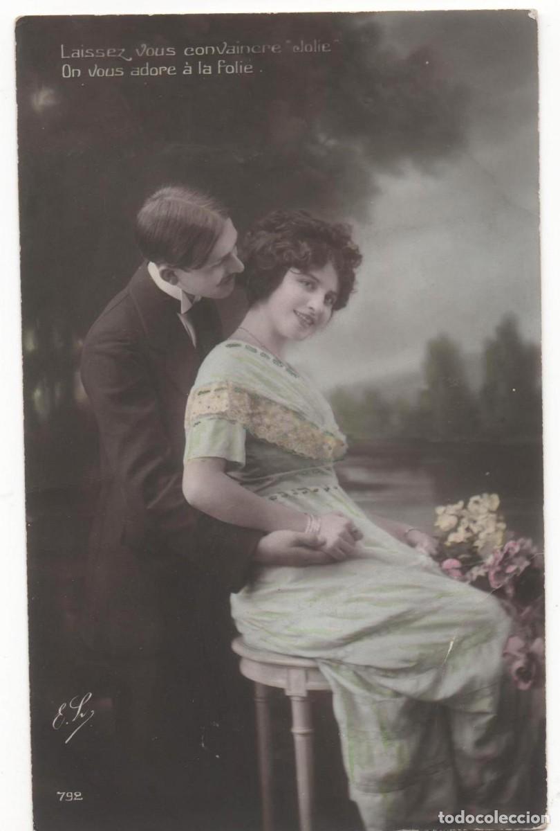 Cartoline: Postal francesa principios de siglo XX- Escrita-
