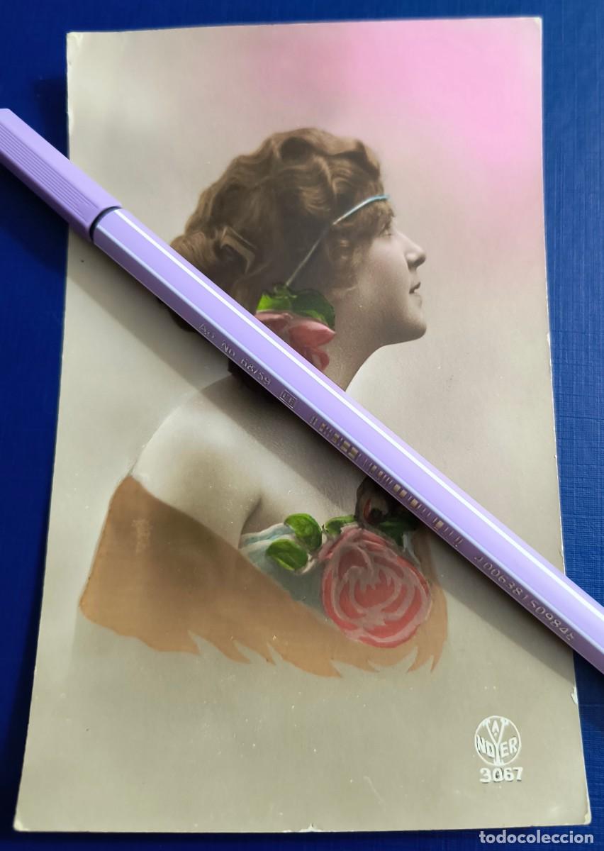 Postcards: BONITA POSTAL FRANCESA DE MUCHACHA - A. NOYER 3067 - PRINCIPIOS SIGLO XX