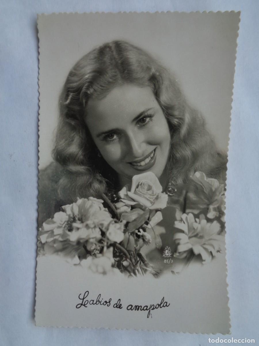 Postcards: POSTAL GALANTE CON PRECIOSO RETRATO DE MUJER. A&Ntilde;OS 40