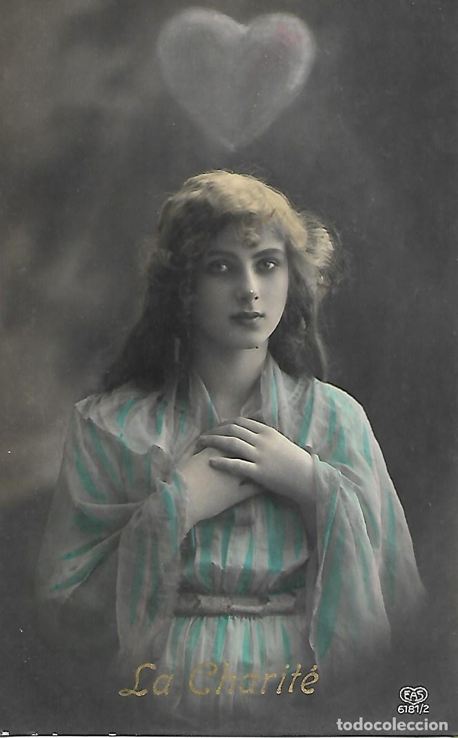 Postkarten: ANTIGUA POSTAL-LA CARIDAD (Principios 1900)