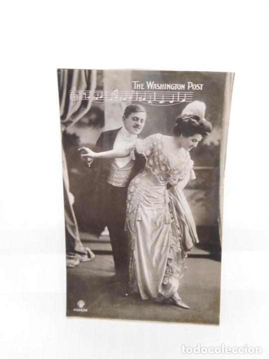Postales: M69 Postal principios del s. XX. Galantes y mujeres. Enamorados. Parejas. Art Dec&oacute;. Sin circular. 7