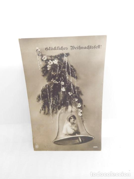 Postales: M69 Postal principios del s. XX. Galanes y mujeres. Parejas. Art Dec&oacute;. Circulada. 90