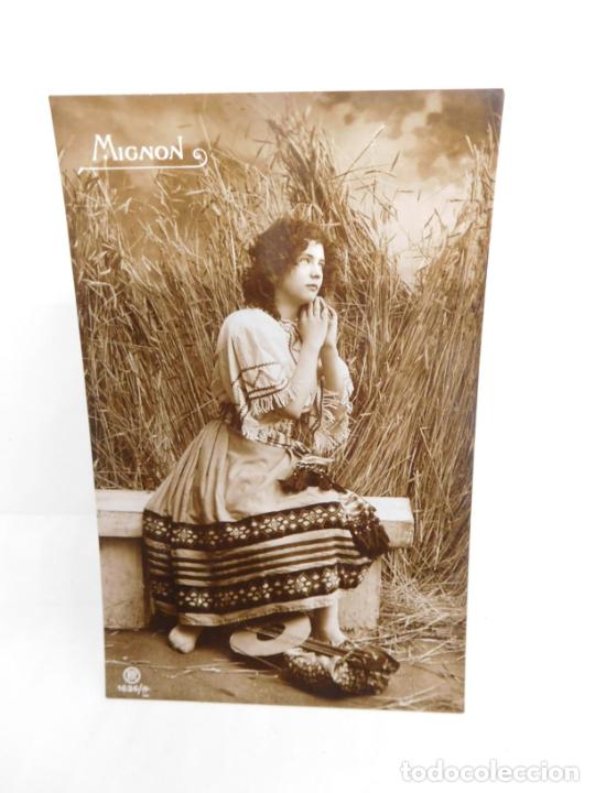 Postales: M69 Postal principios del s. XX. Galanes y mujeres. Parejas. Art Dec&oacute;. Sin circular. 91