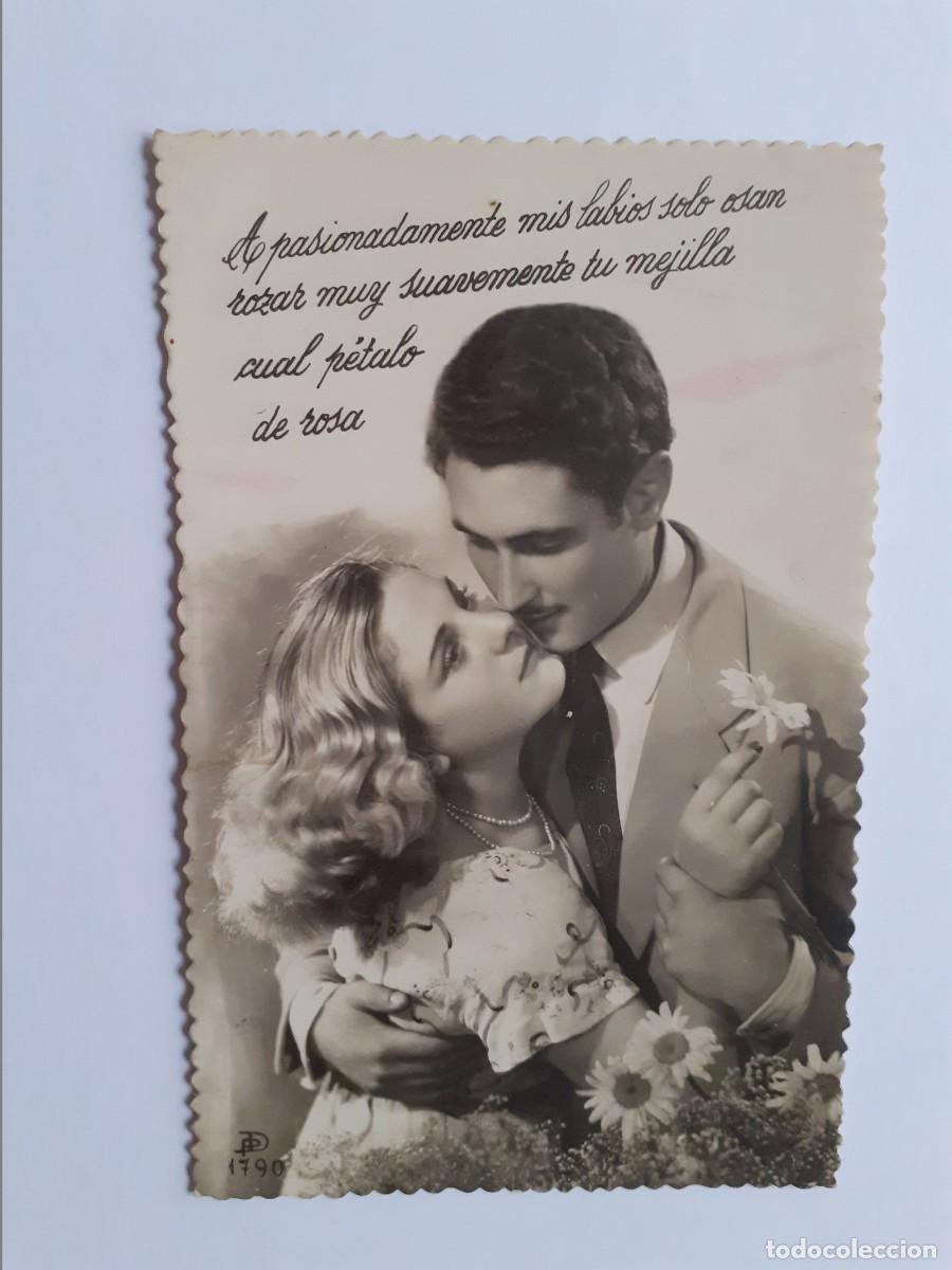Postais: POSTAL - BONITA Y ROM&Aacute;NTICA POSTAL - VINTAGE - ESCRITA