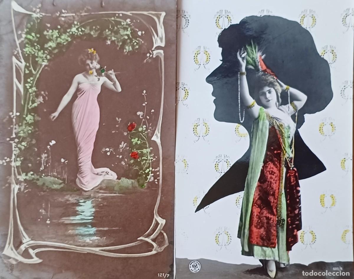 Cartoline: Postales rom&aacute;nticas francesas.