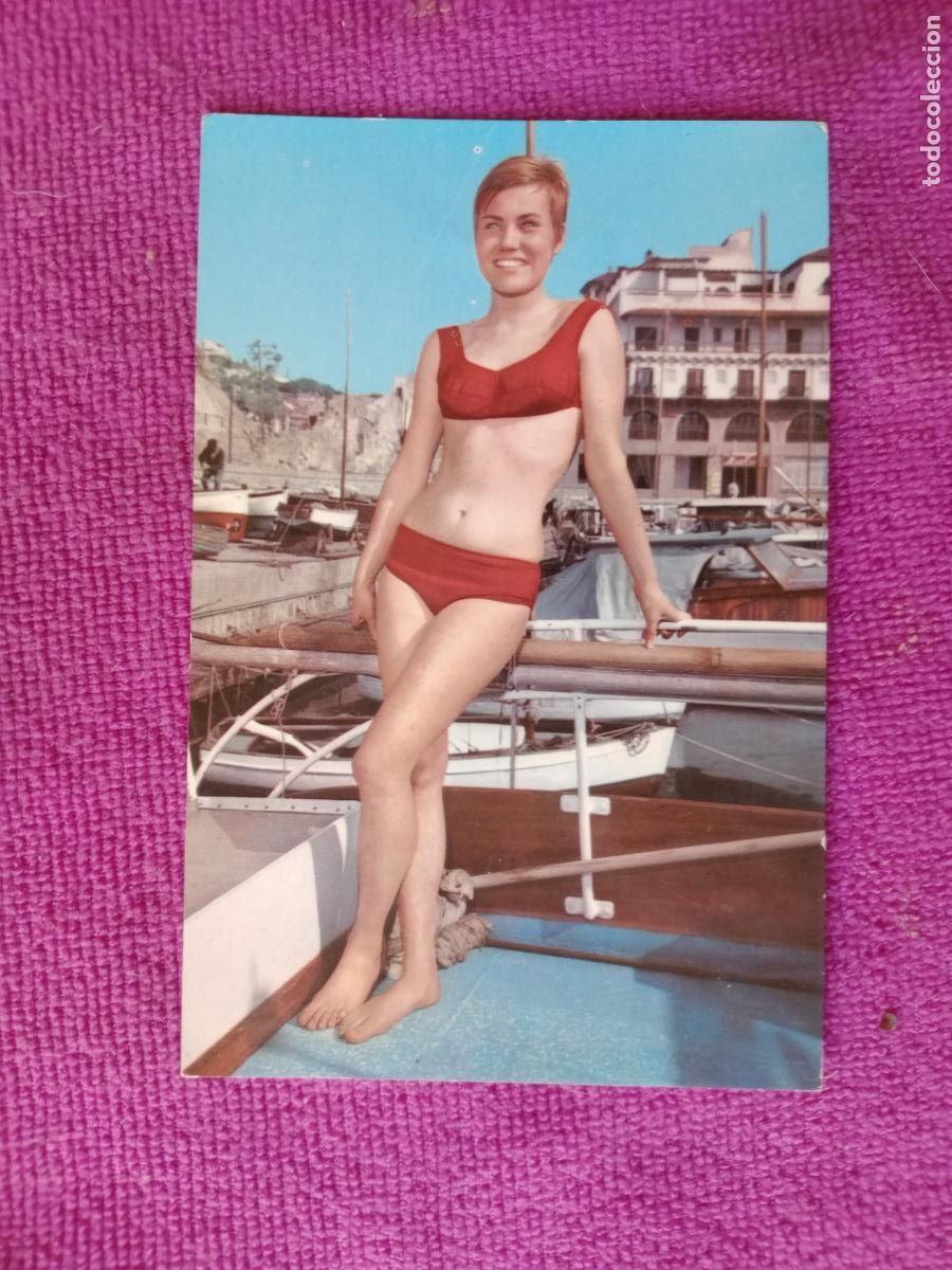 Postales: Chica, postal de &eacute;poca - Foto 1