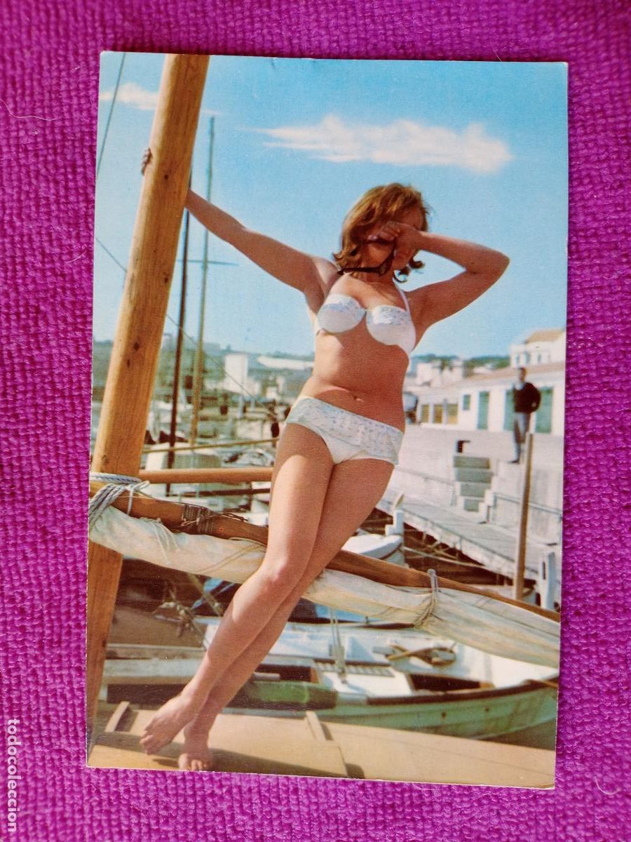 Postales: Chica, postal de &eacute;poca - Foto 1