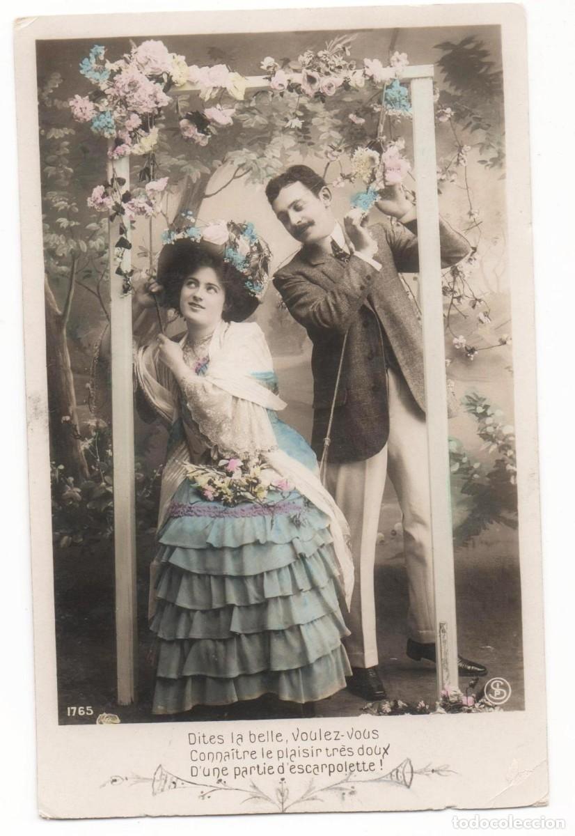 Cartoline: Postal francesa principios del XX- circulada-