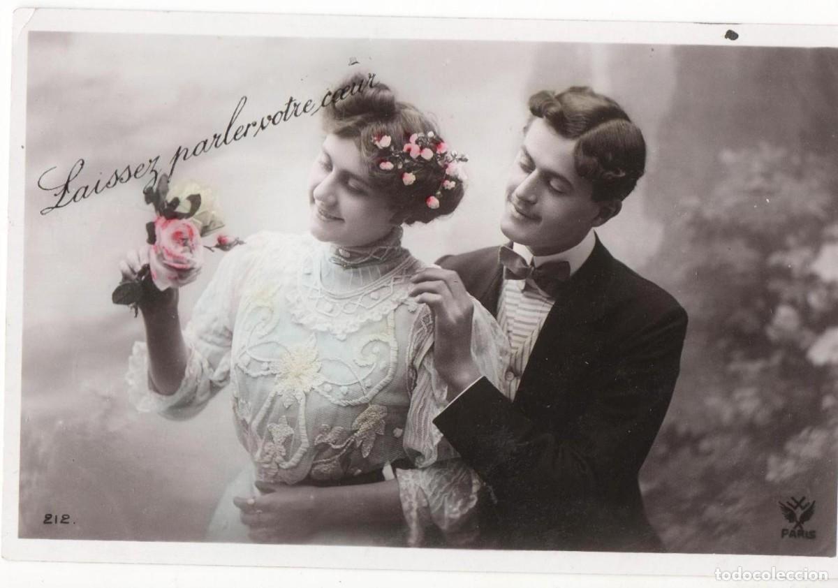 Cartoline: Postal francesa principios del XX- circulada-