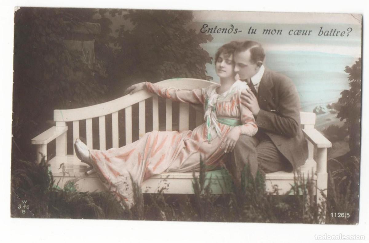 Cartoline: Postal francesa principios del XX- ESCRITA-