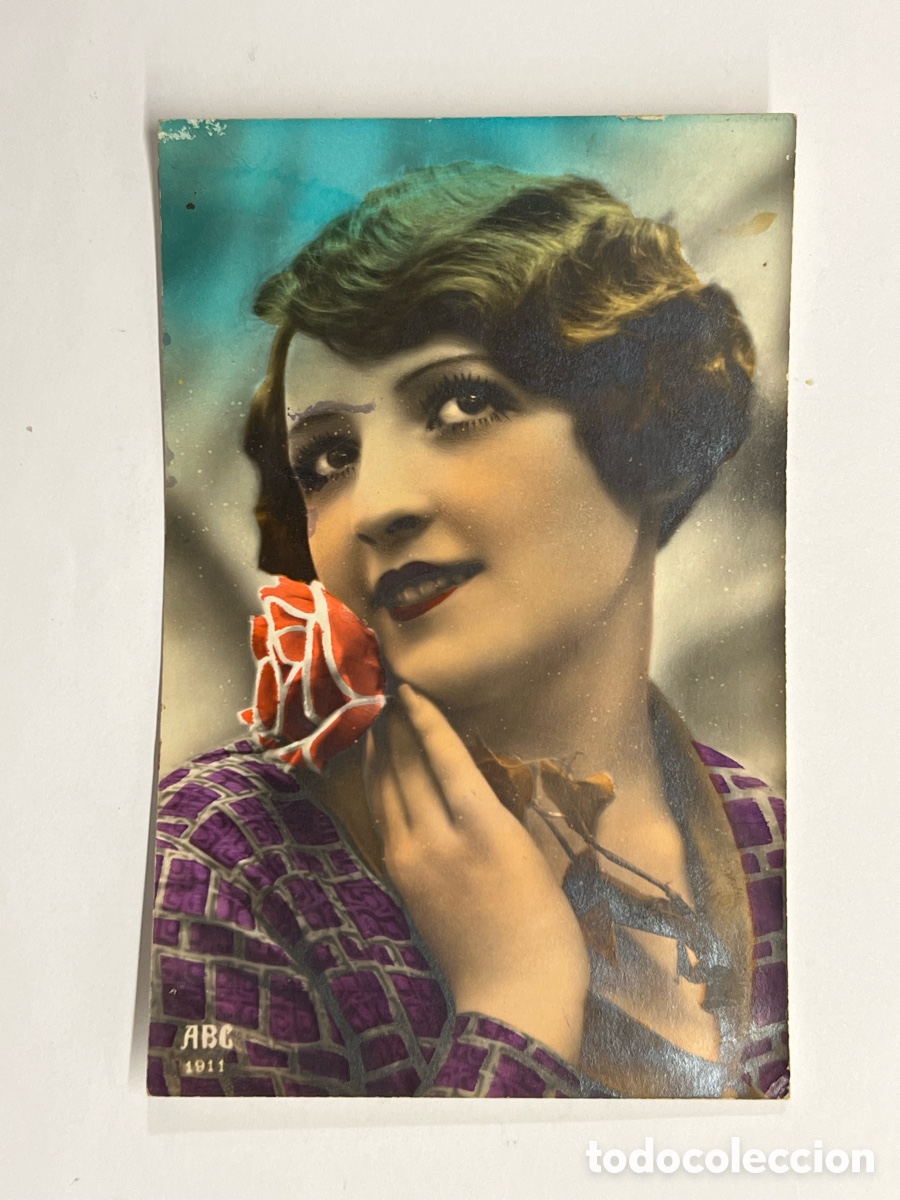 Postais: SE&Ntilde;ORITA Lempickasiana.. Postal los locos a&ntilde;os veinte.. Liberty.. Art-Noveau.. Artdeco&hellip;
