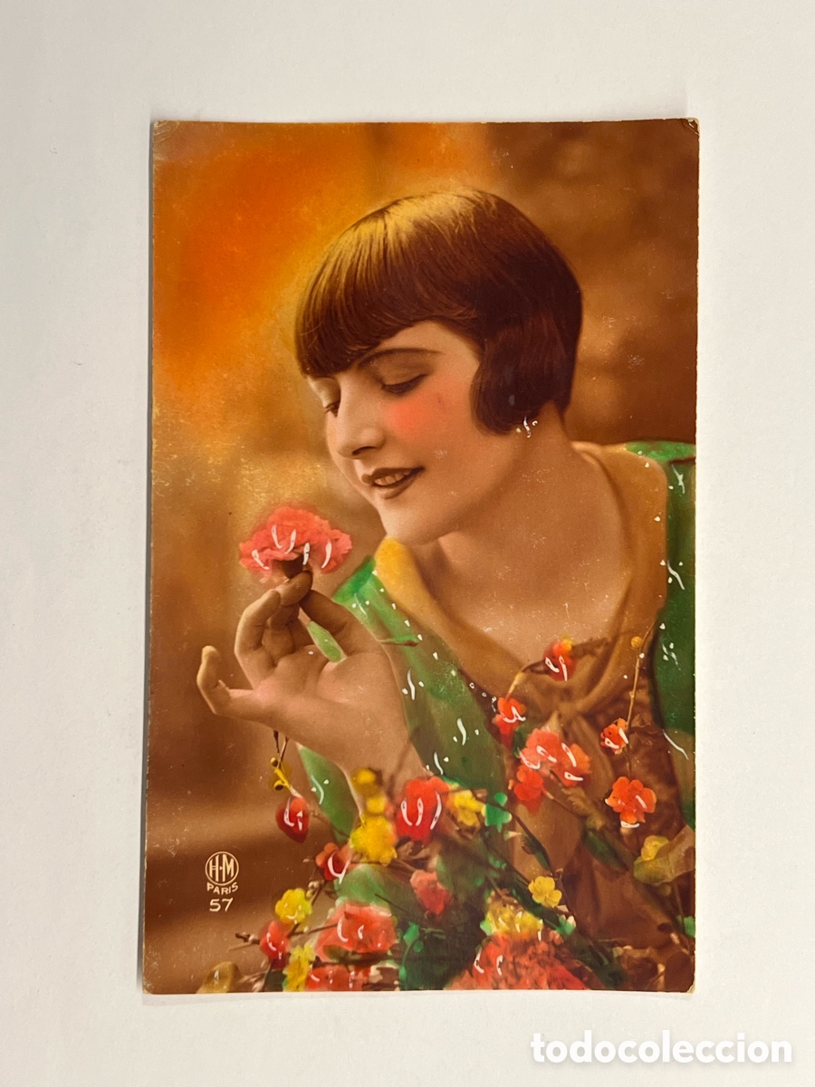 Postais: SE&Ntilde;ORITA Lempickasiana.. Postal los locos a&ntilde;os veinte.. Liberty.. Art-Noveau.. Artdeco&hellip;