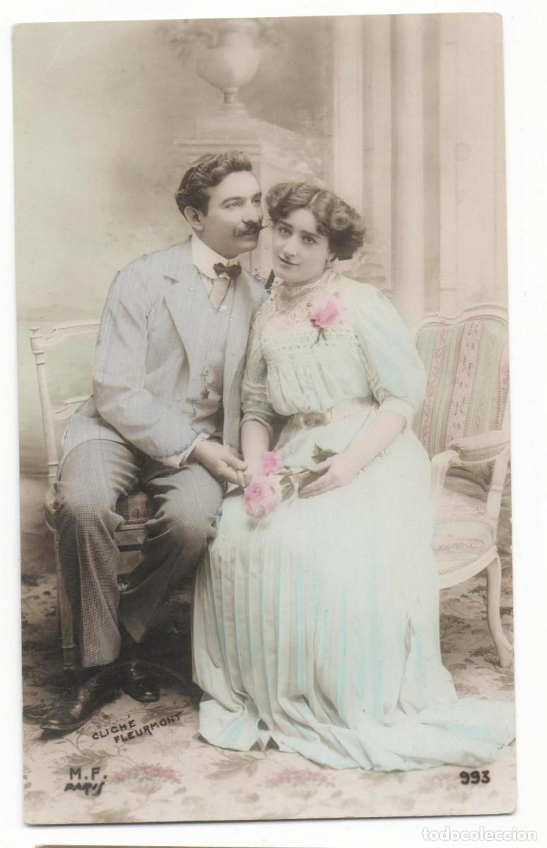 Cartoline: Postal Francesa principios de siglo XX- circulada-