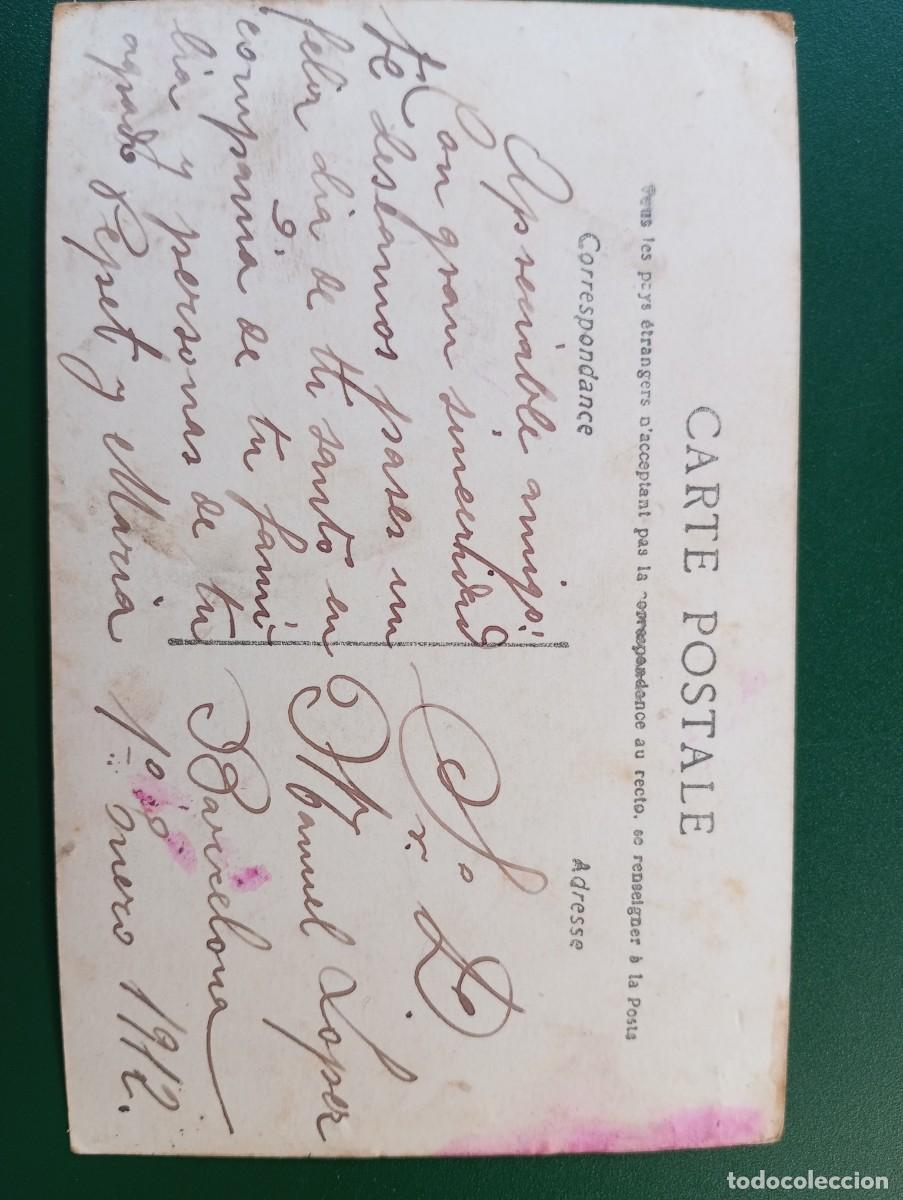 Postales: ANTIGUA POSTAL 1912, CIRCULADA - Foto 2