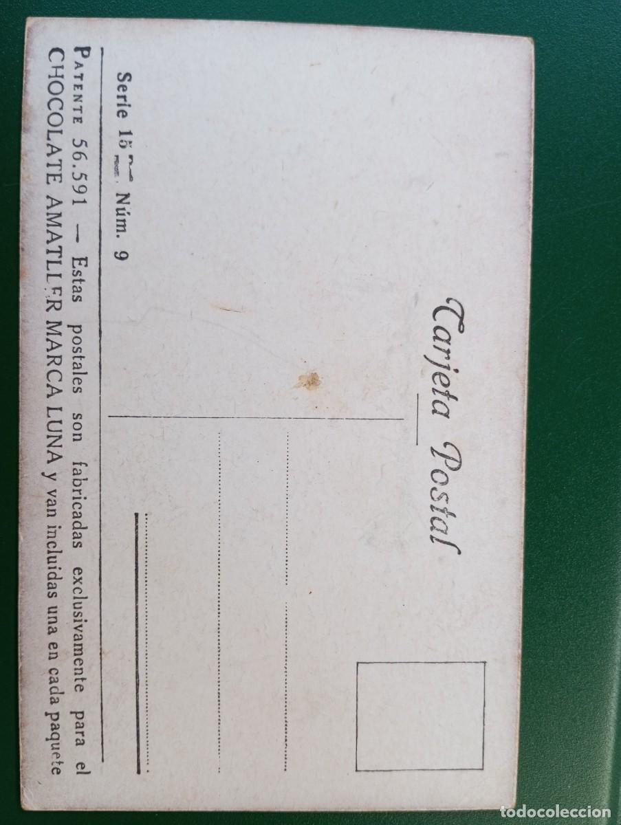 Postales: ANTIGUA POSTAL, CHOCOLATES AMATLLER - Foto 2