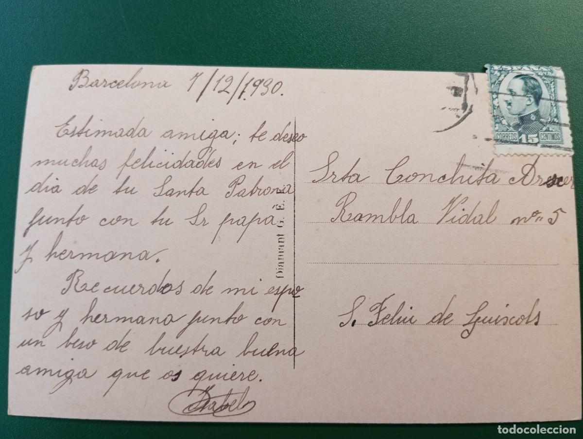 Postales: ANTIGUA POSTAL 1930. - Foto 2