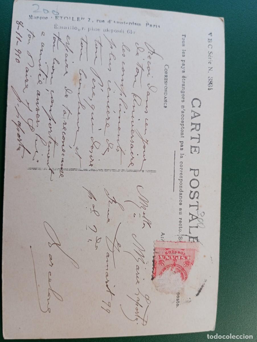 Postales: ANTIGUA POSTAL FRANCESA, 1910 - Foto 2