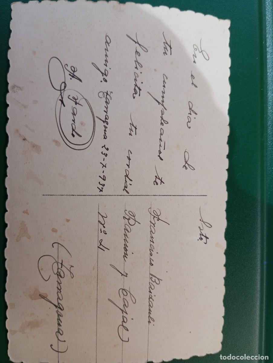 Postales: ANTIGUA POSTAL, 1937 - Foto 2