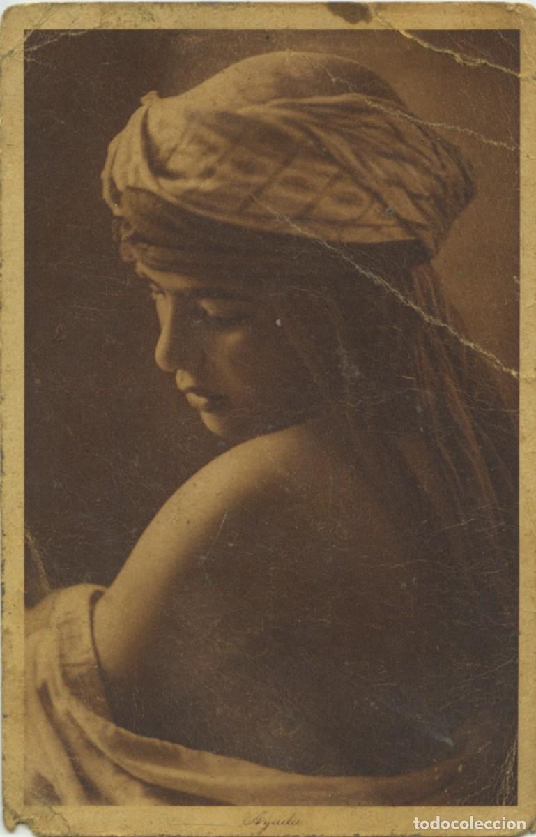 Postais: Ayada. Postal francesa. Escrita en el a&ntilde;o 1924