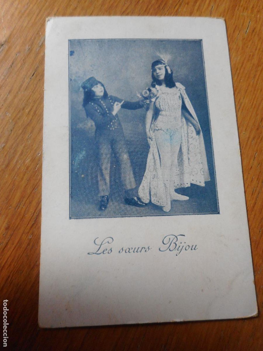 Postais: ANTIGUA POSTAL POST CARD LES SOEURS BIJOU. IMP. E.ROBERT ROCHECHOUART FRANCIA