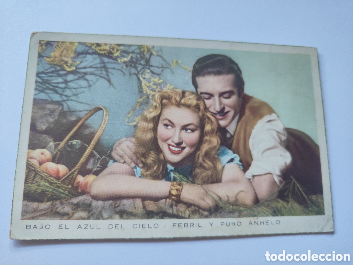 Postales: POSTAL PAREJA EN EL CAMPO - Foto 1