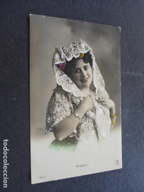 Postais: ARETINA ARTISTA CANTANTE CUPLETISTA POSTAL