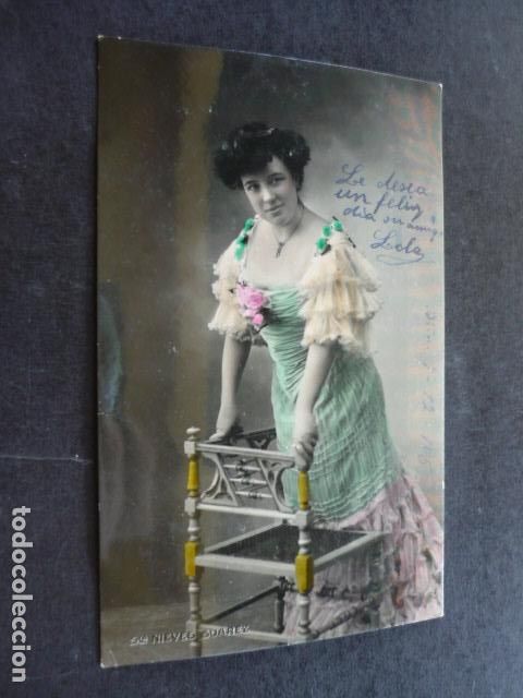 Cartoline: NIEVES SUAREZ ARTISTA CANTANTE CUPLETISTA POSTAL